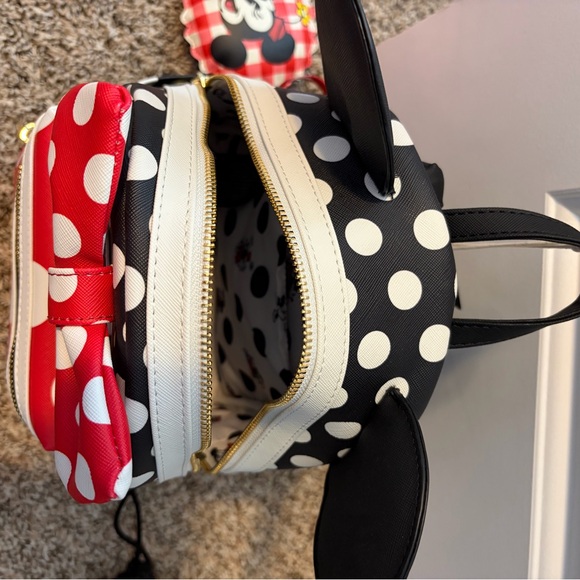 Loungefly Disney Polka Dot Minnie Backpack - Picture 3 of 5